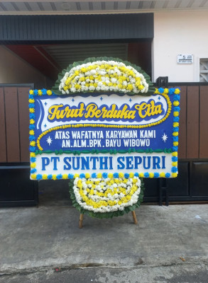 Papan Bunga Duka di Mongpok